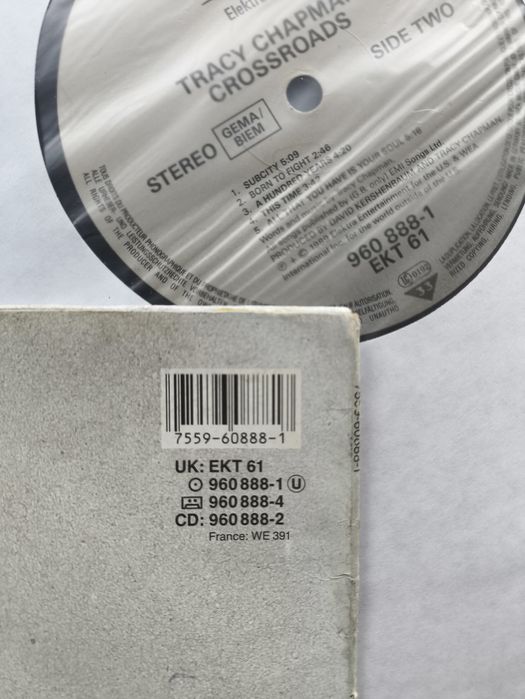 Tracy Chapman Płyta Winylowa Winyl Vinyl 1989r.