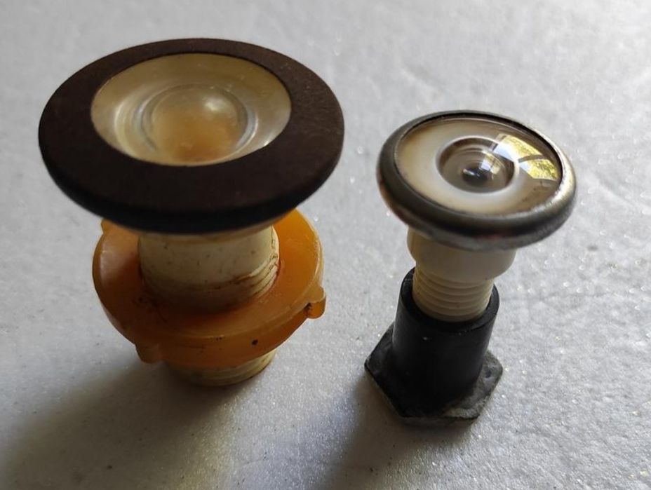 Глазки дверные б.у. Ретро, СССР одним лотом