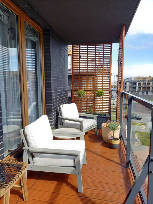 Zabudowa balkonu. Osłona Pergola, Ścianka balkon Płot tarasowy CAŁA PL