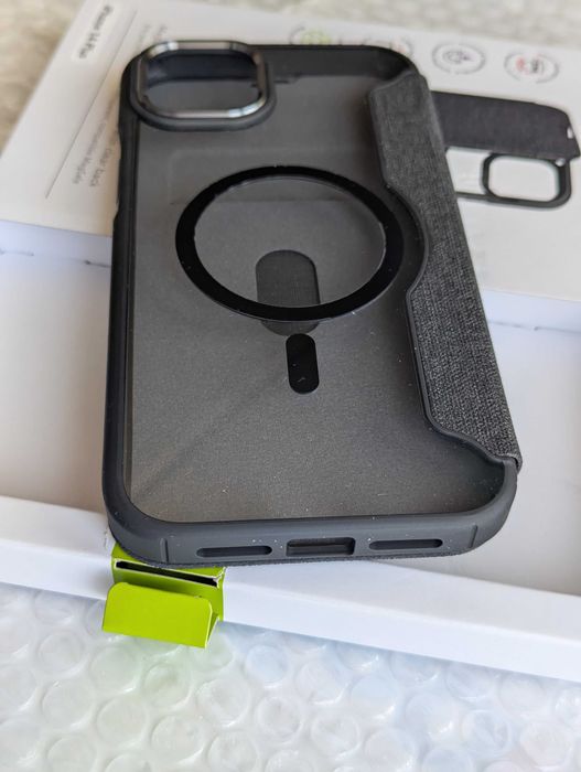 шикарний Premium Qdos iPhone 14 15 Plus з MagSafe Fold + Snap