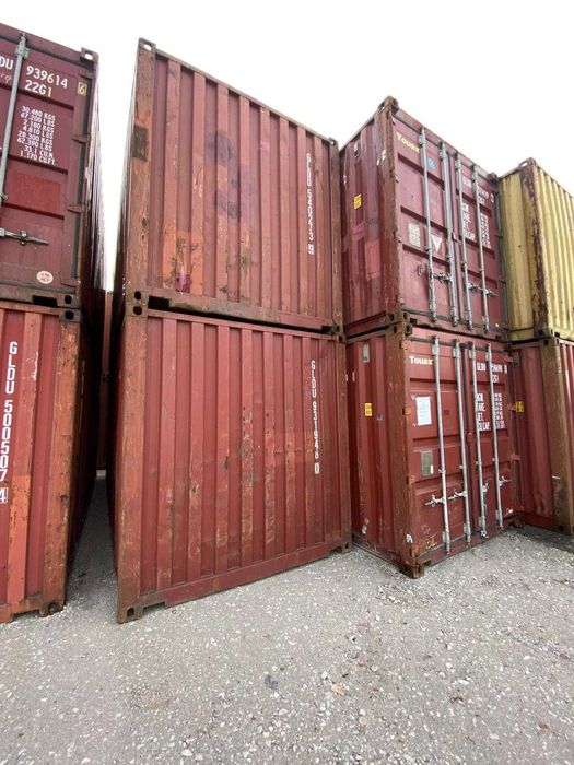 Kontener magazynowy 20DV/DC (6 m) używany - Transport Cała Polska