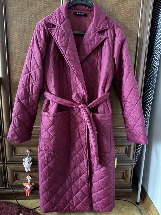 Пальто плащ стьобане