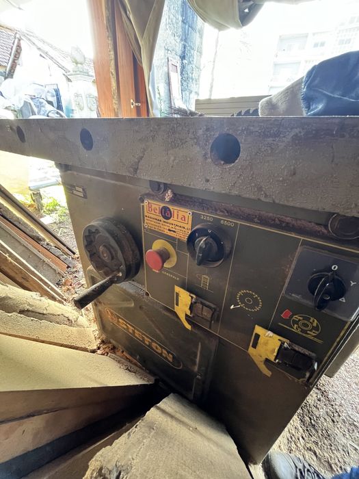 STETON C.400A: Máquina Universal de Carpintaria Italiana - Trifásica