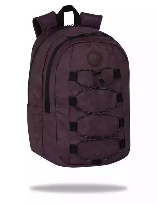 Plecak 2-komorowy Coolpack Trooper Burgundy. Patio