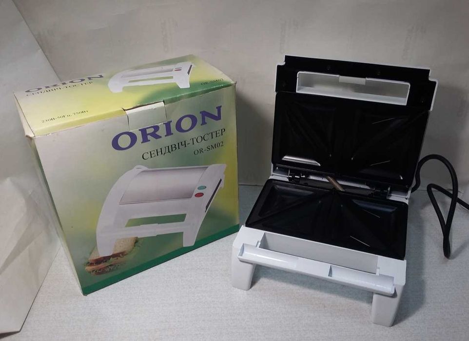 Электровафельница (бутербродница, сэндвич-тостер) Orion OR SM-02