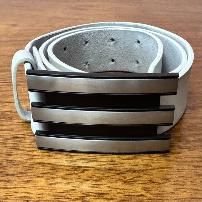 мужской кожаный ремень adidas оригинал