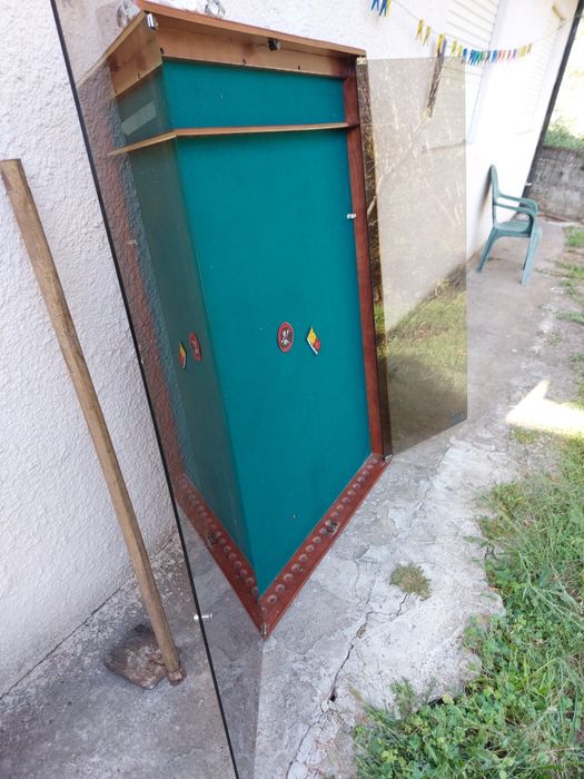 Móvel para tacos de bilhar de  snooker