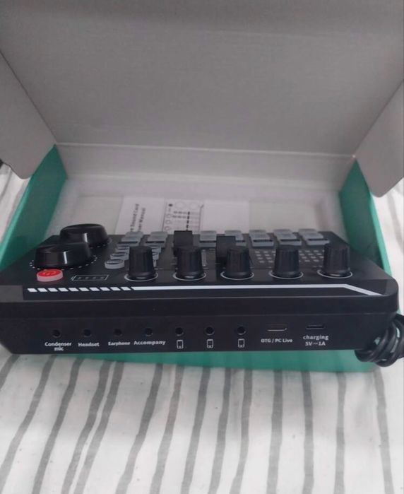 Placa de som para estudio