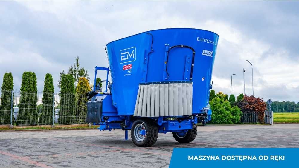Wóz paszowy | EM RINO FX1200HD indiv | 12 m³ | DOSTĘPNY OD RĘKI |