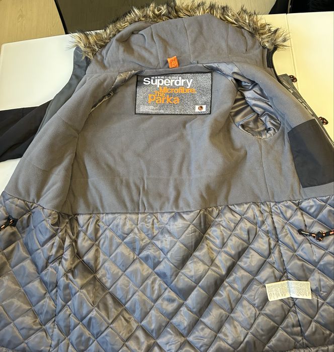 Casaco Parka Superdry Microfibra