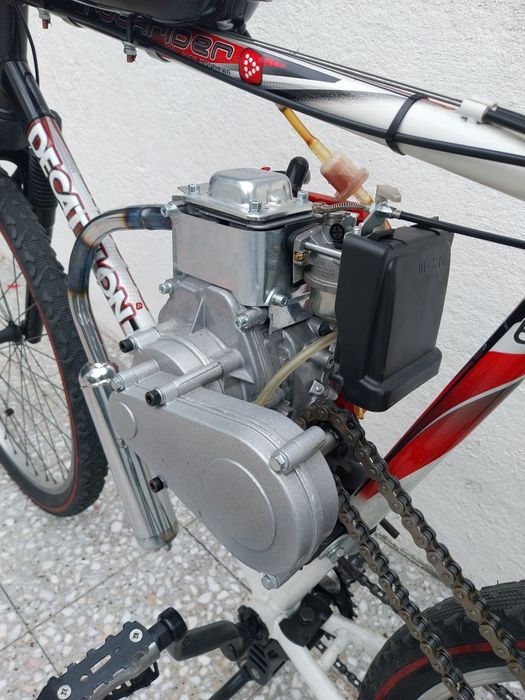 Bicicleta a motor 49cc 4 tempos (NOVO)