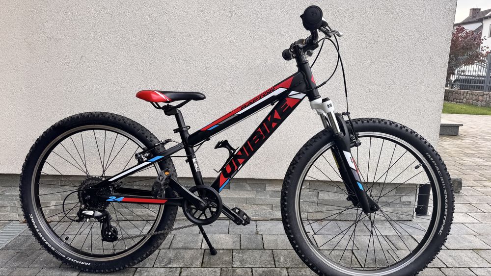 Super stan! Rower Unibike Raptor koła 24” dla chlopca ok.6-9 lat