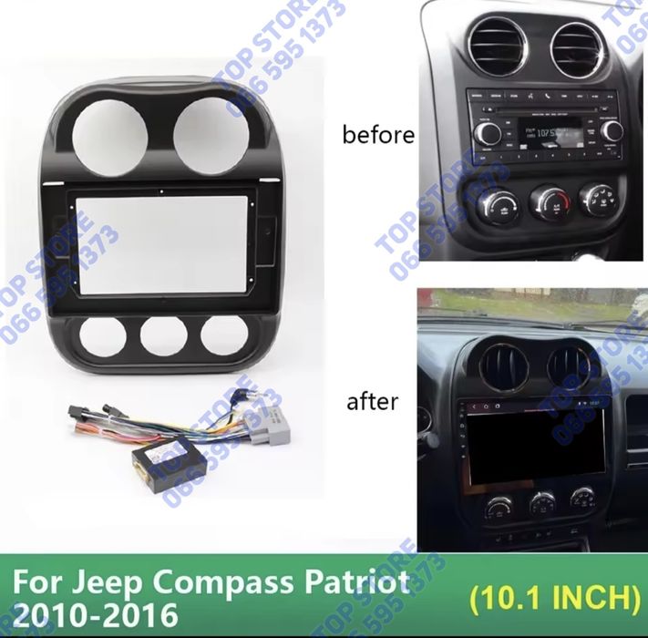 ‼️Jeep Compass Patriot Renegade Cherokee ‼️ Android магнітола Carplay