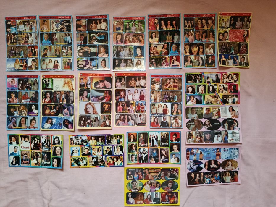 Коллекция наклеек Зачарованные (Charmed) 2000-е