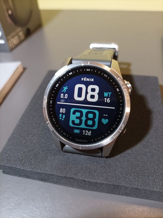 Garmin Fenix 7s grafitowy zegarek smartwatch (gwarancja)