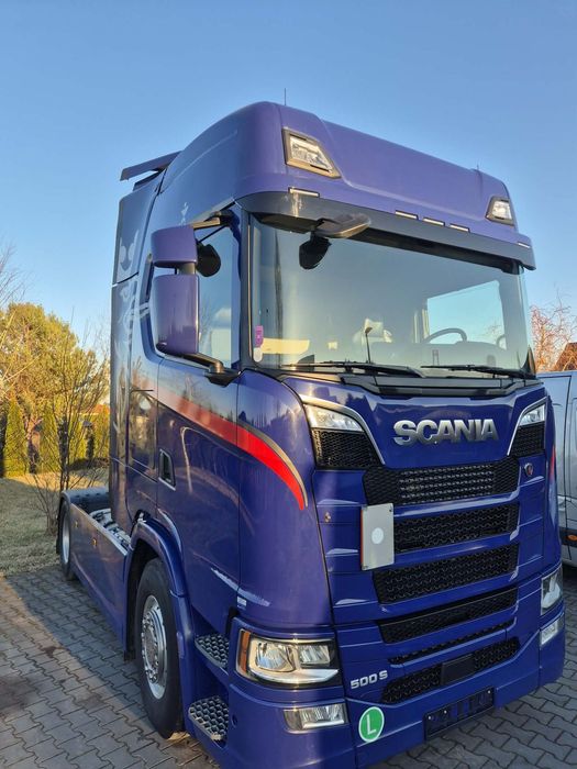 Scania 500S  500S serwis Niemcy nowy model skrzyni pneumatyka 59000 euro