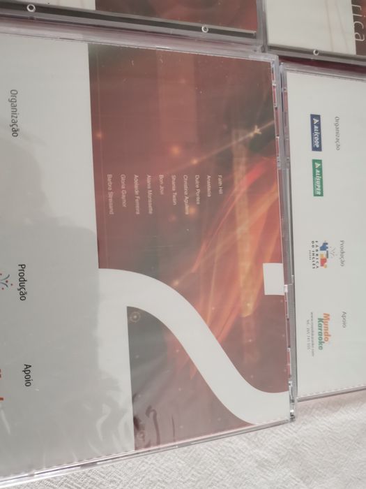 Karaoke 2002 Estrelas da Fábrica Total de 11 CD's novos