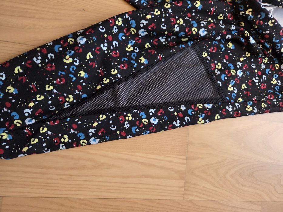 Leginsy damskie 3/4 rozm. M nowe