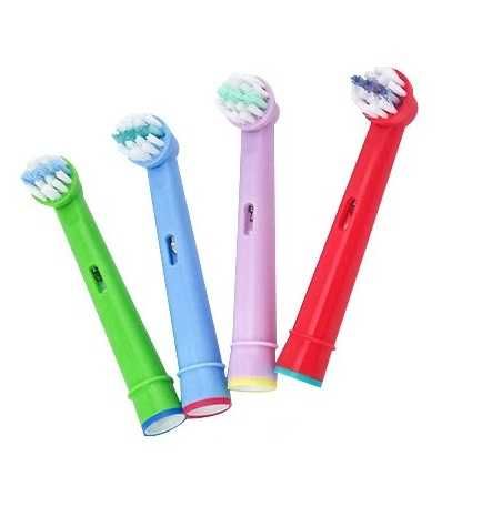 Детские насадки для электрической зубной щетки Oral-B Браун