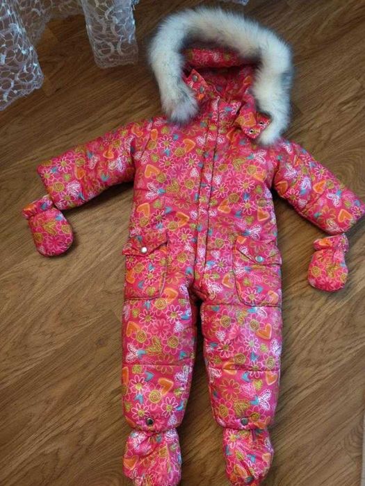 Зимовий комбінезон 80 розмір/комбінезон для двійнят