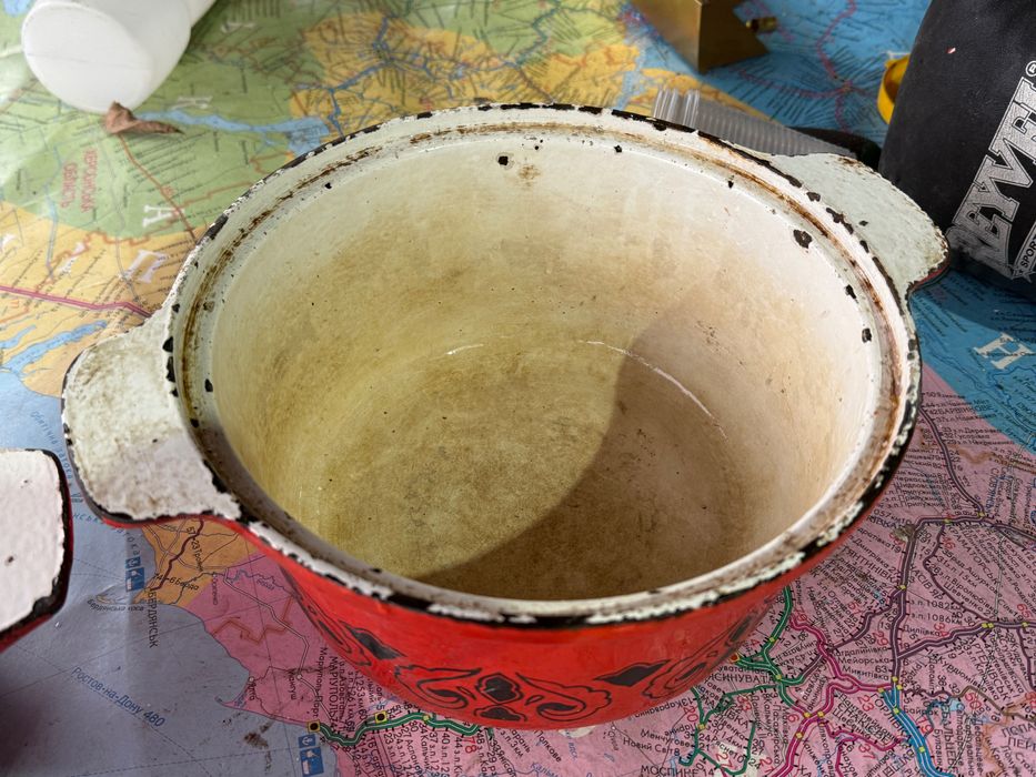 Чугунная кастрюля ссср