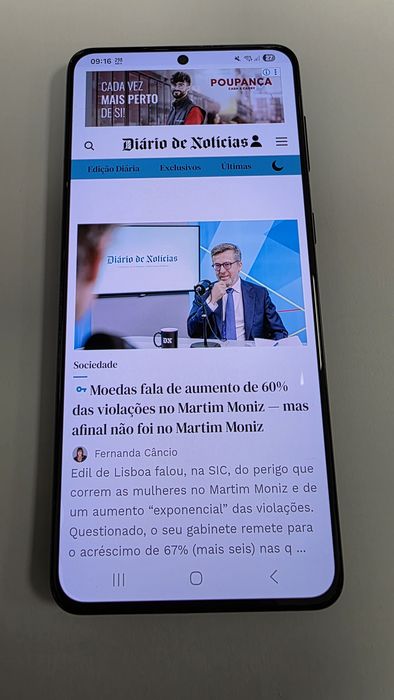 Samung S21 Plus 128Gb + Impecavel na caixa com extras