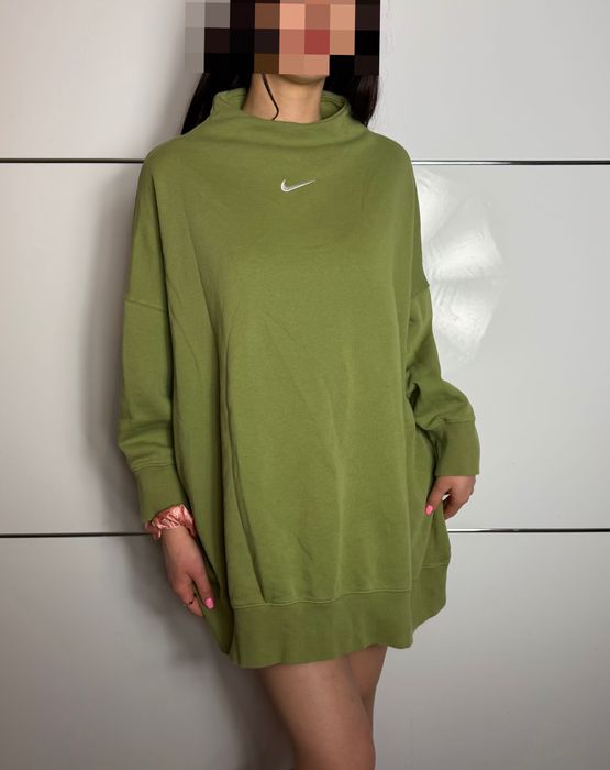 Oversize Bluza Nike Phoenix Fleece Center Logo Size: XL 78x85 cm Długość x Szerokość
