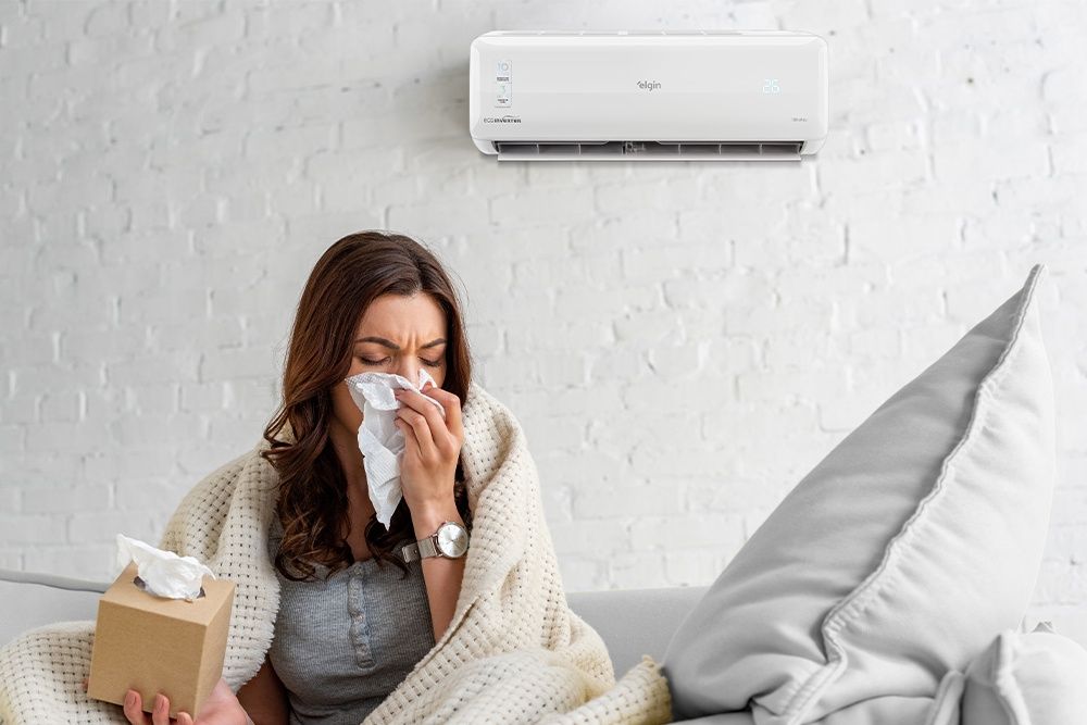 Iimpeza higienização de ar condicionado
