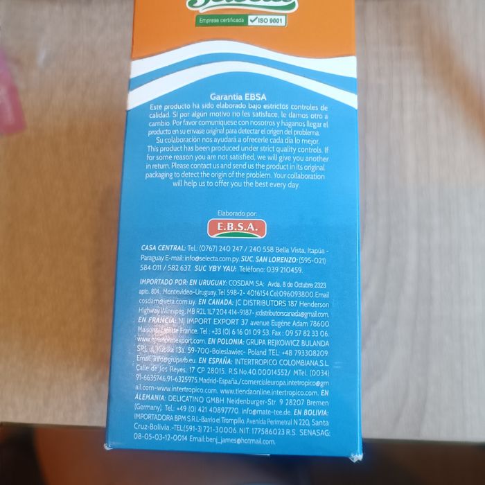 Yerba mate Selecta 4*250g