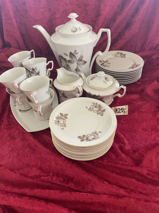 Porcelanowy serwis do kawy