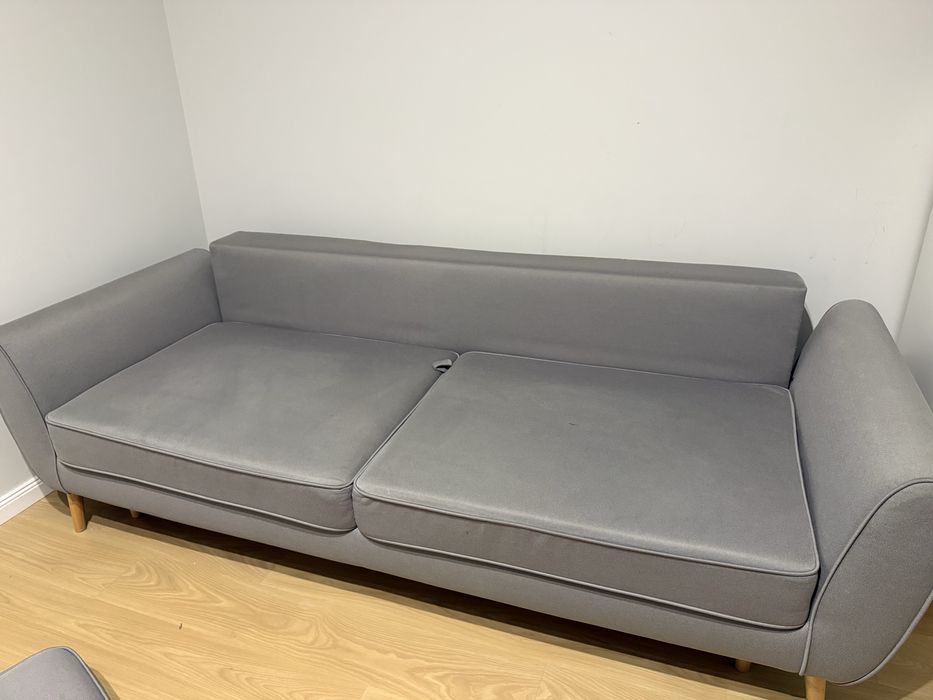 Sprzedam sofe kanape rozkladana szara Agata meble