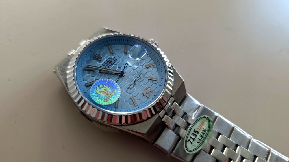 Rolex Land-Dweller 40 mm, nowy ofoliowany kolor Tiffany Wysyłka GRATIS