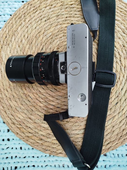 Фотоапарат Praktica LTL + німецький об'єктив Pentacon 135mm f/2.8 M42