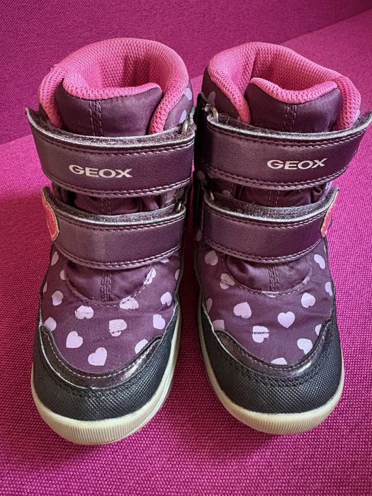 Сапоги зимові для дівчинки geox 26