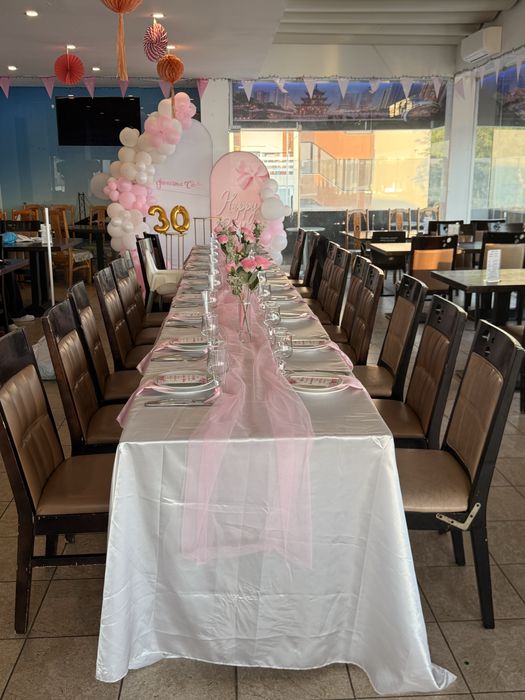 Decoração  das festa