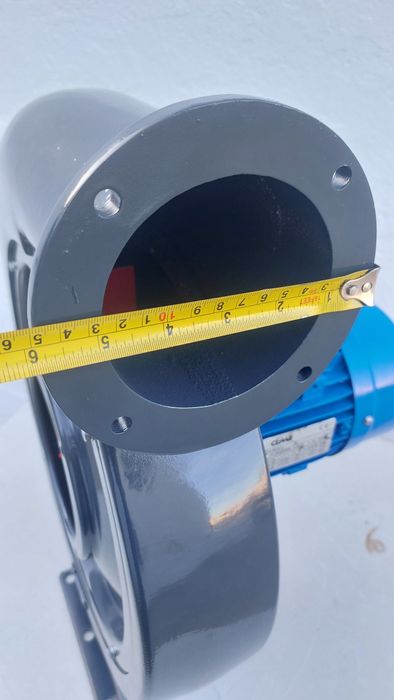 Ventilador extrator 1250 m3h Ar fumos de Maquinas industriais e  gases