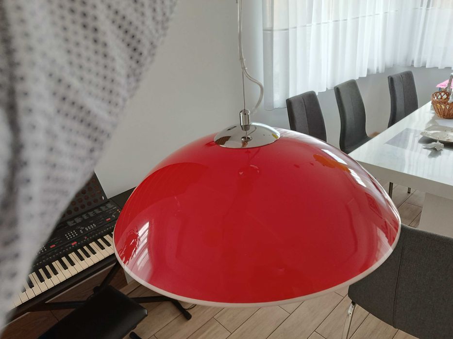 Lampa wisząca Szkło - Chrom