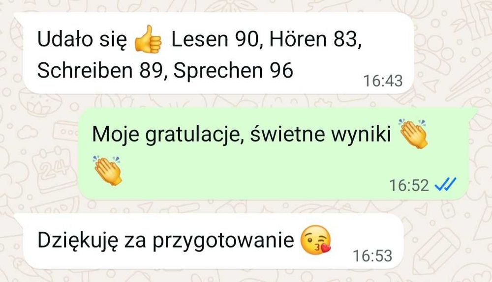 Niemiecki korepetycje indywidualnie