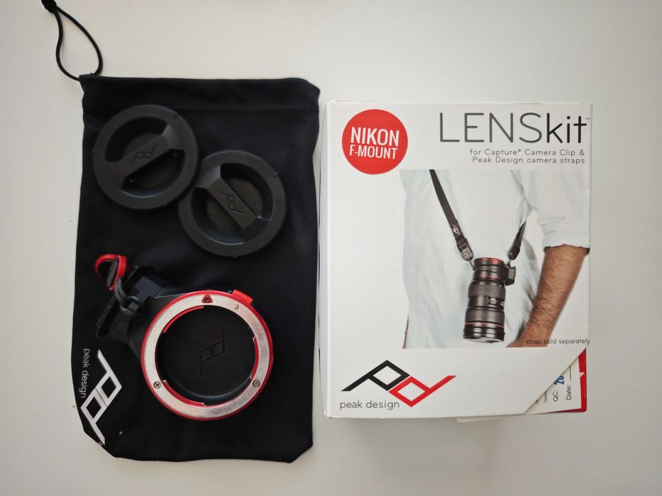 Uchwyt Peak Design LENS Kit mocowanie Nikon F