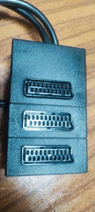 Ficha tripla Scart
