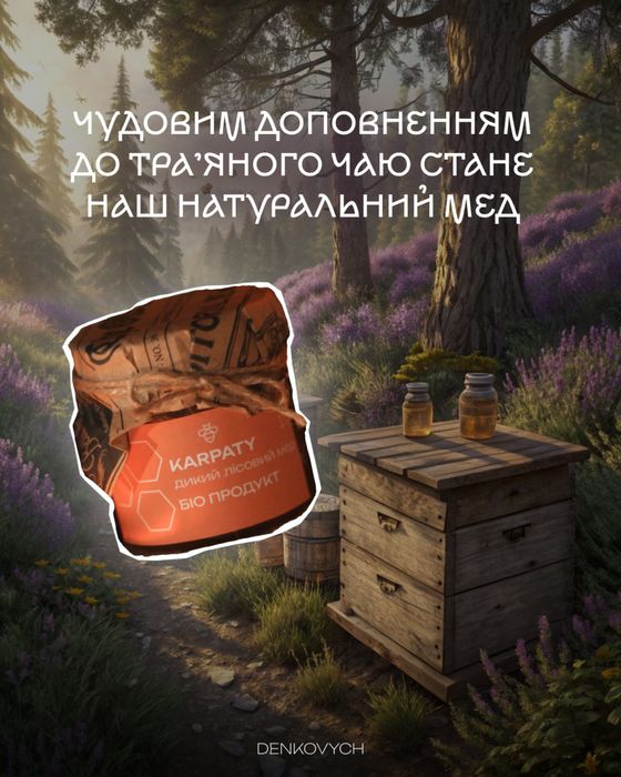 Карпатський лісовий мед