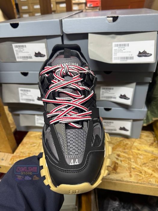 Кросівки Balenciaga Track Black Grey Red