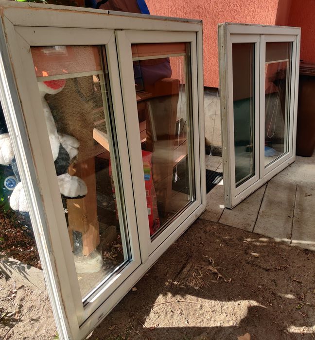 Okna  PCV z  demontażu