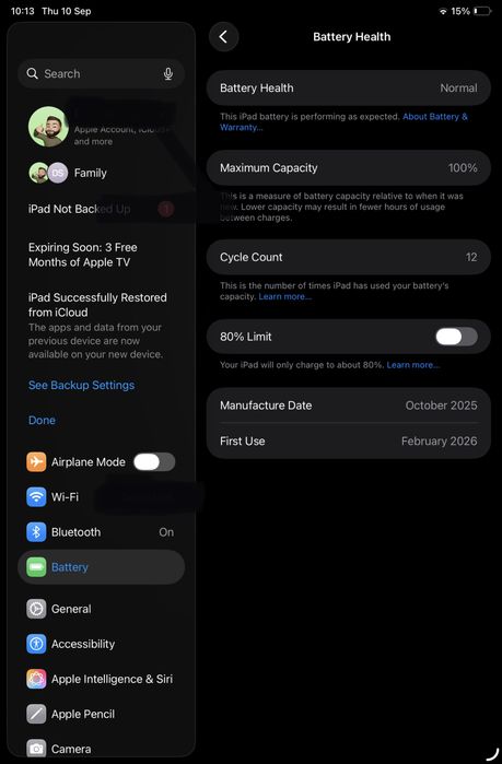 Ipad Mini A17 Pro + Apple Pencil Pro