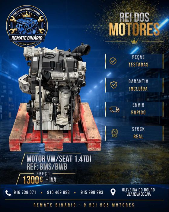 Motor VW/SEAT 1.4tdi BMS/BWB