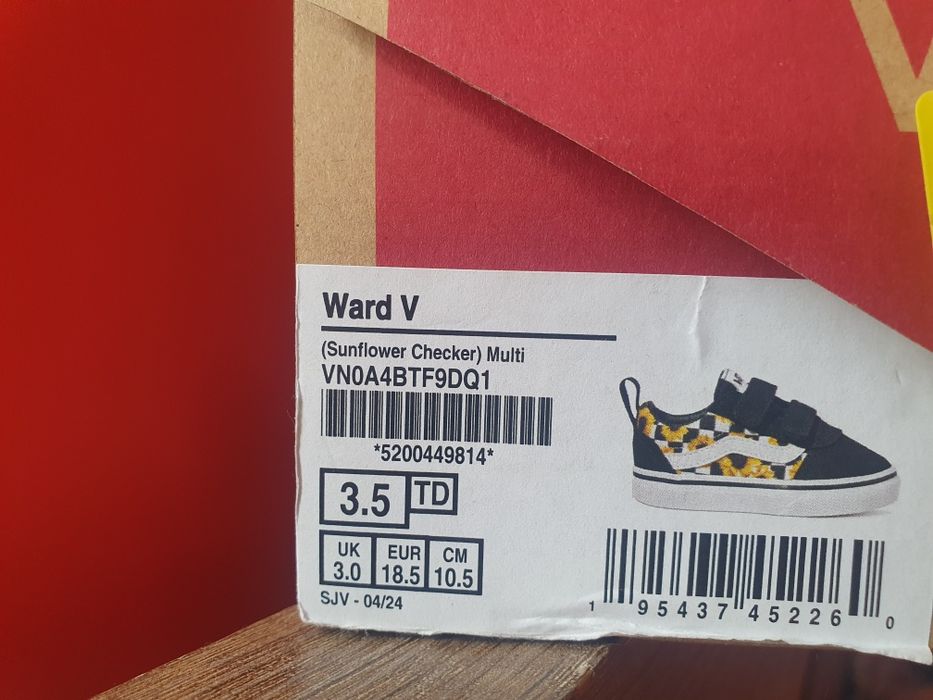 Buty dziecięce Vans