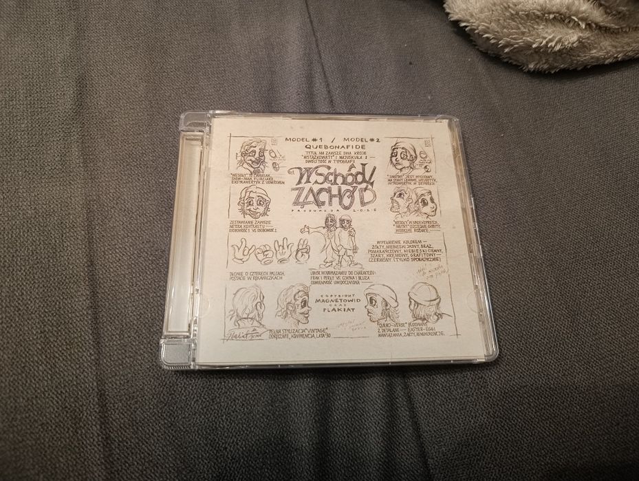 Quebonafide - Wschód Zachód Rap CD unikat