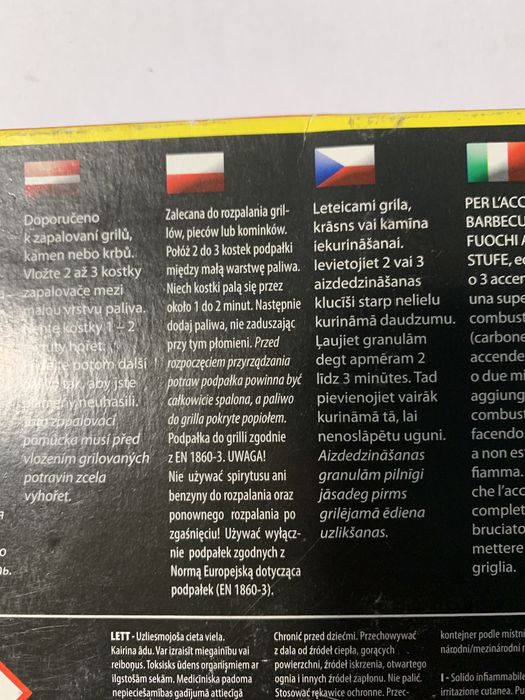 Flambit 32 Podpałki do grilla, pieców, kominków i ognisk