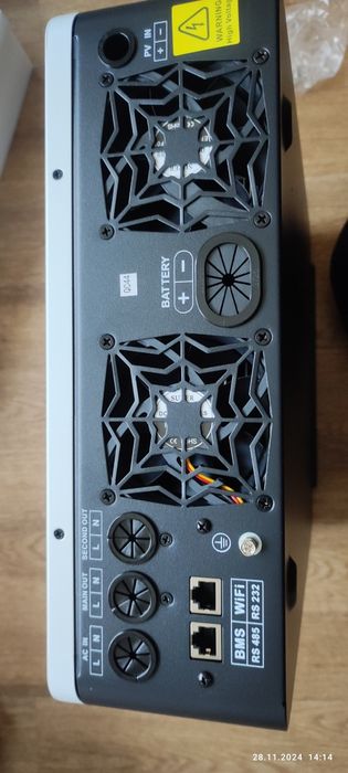 Гибридный инвертор Ecgsolax 24v 4200kw MPPT+ WiFi(Очікується)