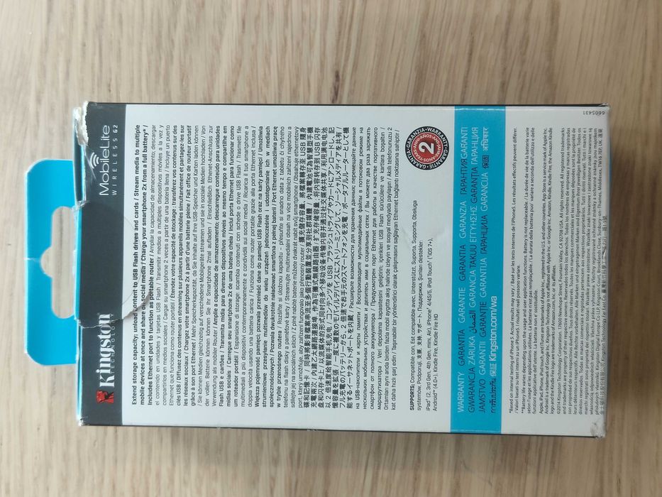 Kingston MobileLite Wireless G2 (SD, USB, Wi-Fi, Powerbank)